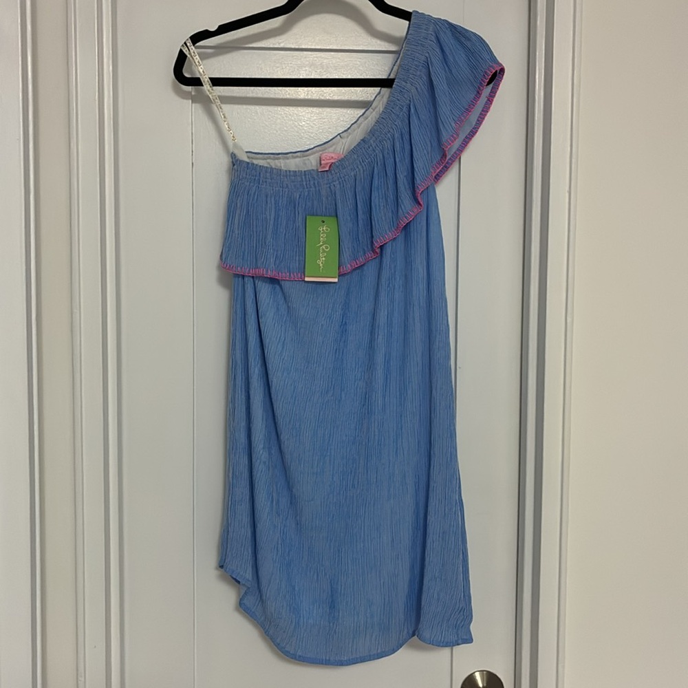 NWT! Lilly Pulitzer Emmeline Dress Lapis Blue